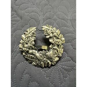 SYLVIA DAHL Signed Neiman Marcus  BUTTERFLY WREATH Dress/Scarf Clip BROOCH PIN